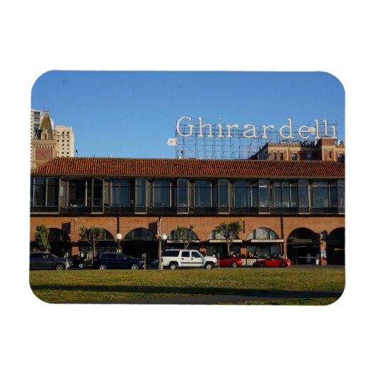 San Francisco Ghirardelli Square Photo Magnet Magneet (Horizontaal)