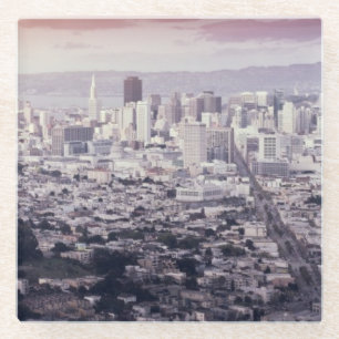 San Francisco Glazen Onderzetter