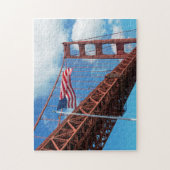 San Francisco Gloden Gate Bridge, San Fran CA Legpuzzel (Verticaal)