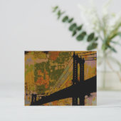 San Francisco Golden Bridge ~ Briefkaart Modern (Staand voorkant)