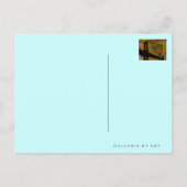 San Francisco Golden Bridge ~ Briefkaart Modern (Achterkant)