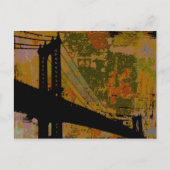 San Francisco Golden Bridge ~ Briefkaart Modern (Voorkant)