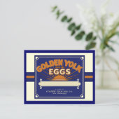 San Francisco Golden Egg Yolks Briefkaart (Staand voorkant)