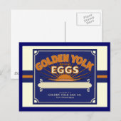 San Francisco Golden Egg Yolks Briefkaart (Voorkant / Achterkant)