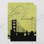 SAN FRANCISCO/GOLDEN GATE/ANNOUCTION/DIY COLOR AANKONDIGING (Voorkant / Achterkant)