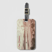 San Francisco Golden Gate at Marshall Beach Bagagelabel (Voorkant (verticaal))