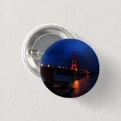 San Francisco Golden Gate Bridge #6 Button (Voorkant /achterkant)