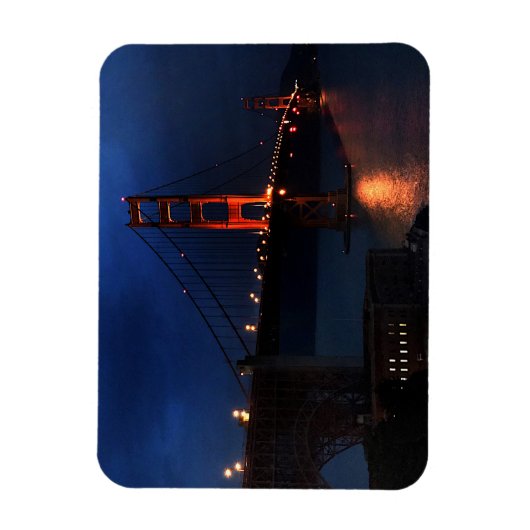 San Francisco Golden Gate Bridge #6 Magnet Magneet (Verticaal)