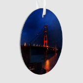 San Francisco Golden Gate Bridge #6 Ornament (voorkant)