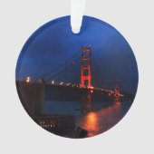 San Francisco Golden Gate Bridge #6 Ornament (voorkant)