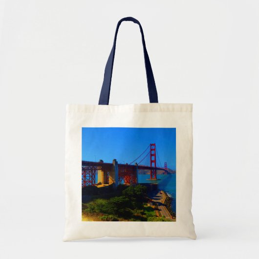 San Francisco Golden Gate Bridge #7-2 Canvas tas (Voorkant)
