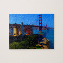 San Francisco Golden Gate Bridge #7 Jigzaag Puzzle Legpuzzel