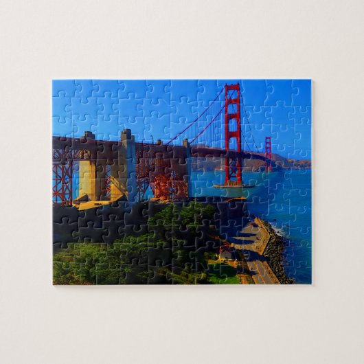 San Francisco Golden Gate Bridge #7 Jigzaag Puzzle Legpuzzel (Horizontaal)