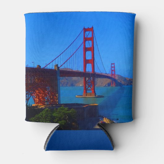 San Francisco Golden Gate Bridge #7 Koelbox Blikjeskoeler (Voorkant)