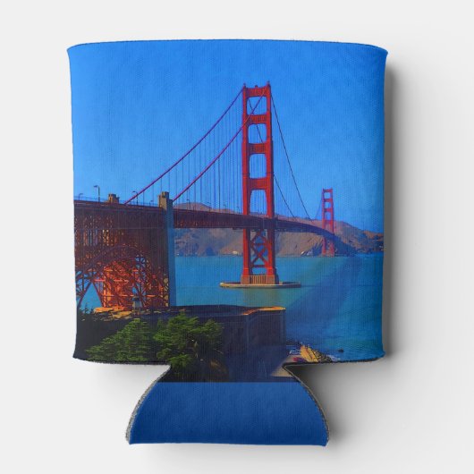 San Francisco Golden Gate Bridge #7 Koelbox Blikjeskoeler (Achterkant)