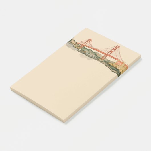 San Francisco Golden Gate Bridge Adhesive Notes (Schuin)