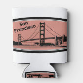 San Francisco Golden Gate Bridge  Blikjeskoeler (Achterkant)