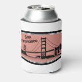 San Francisco Golden Gate Bridge  Blikjeskoeler (Blikje Achterkant)