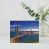 San Francisco Golden Gate Bridge Briefkaart (Staand voorkant)