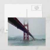 San Francisco Golden Gate Bridge - Briefkaart (Voorkant / Achterkant)