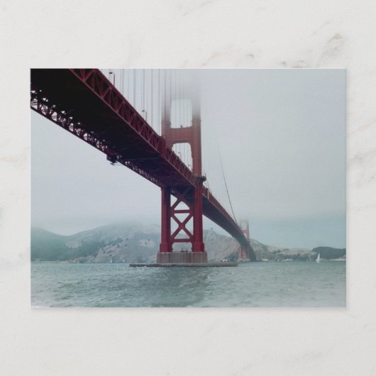 San Francisco Golden Gate Bridge - Briefkaart (Voorkant)