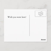 San Francisco Golden Gate Bridge Briefkaart (Achterkant)