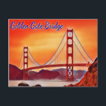 San Francisco Golden Gate Bridge Briefkaart<br><div class="desc">Golden Gate Bridge</div>