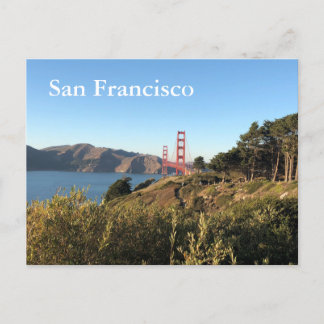 San Francisco Golden Gate Bridge Briefkaart