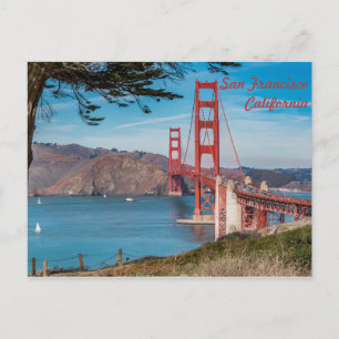 San Francisco Golden Gate Bridge Briefkaart