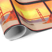 San Francisco Golden Gate Bridge Cadeaupapier (Rol Hoek)
