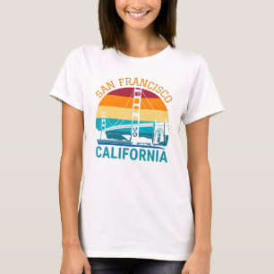 San Francisco Golden Gate Bridge California Gift T-shirt