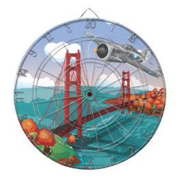 San Francisco Golden Gate Bridge Dartbord