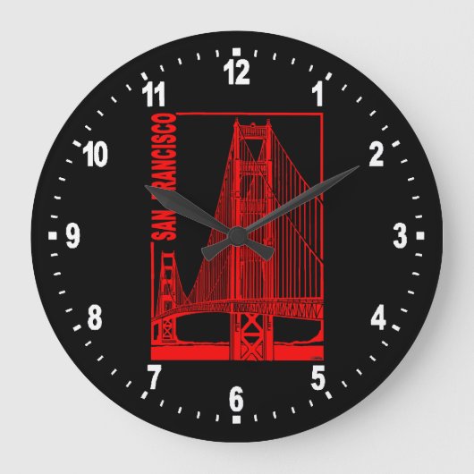 San Francisco-Golden Gate Bridge Grote Klok (Voorkant)