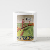 San Francisco Golden Gate Bridge Grote Koffiekop (Voorkant)