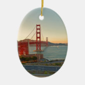 San Francisco Golden Gate Bridge Keramisch Ornament (Voorkant)