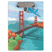 San Francisco Golden Gate Bridge Klembord (Voorkant)