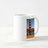 San Francisco Golden Gate Bridge Koffiemok (Voorkant rechts)