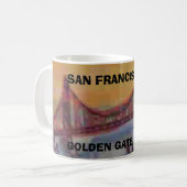 SAN FRANCISCO, GOLDEN GATE BRIDGE KOFFIEMOK (Voorkant links)