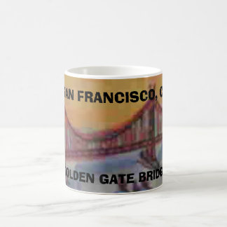 SAN FRANCISCO, GOLDEN GATE BRIDGE KOFFIEMOK