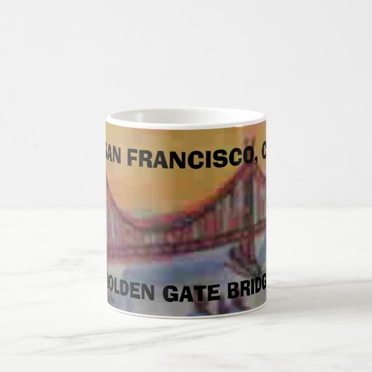 SAN FRANCISCO, GOLDEN GATE BRIDGE KOFFIEMOK (Center)
