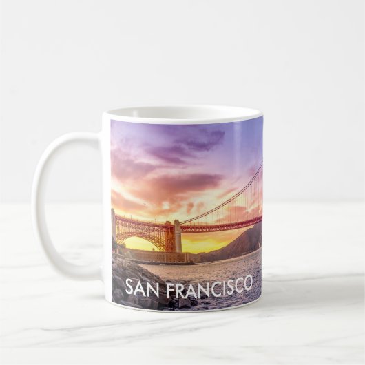 San Francisco - Golden Gate Bridge Koffiemok (Links)