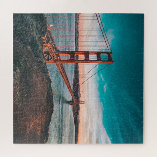 San Francisco Golden Gate Bridge Legpuzzel (Horizontaal)