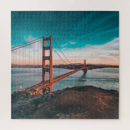 San Francisco Golden Gate Bridge Legpuzzel (Verticaal)