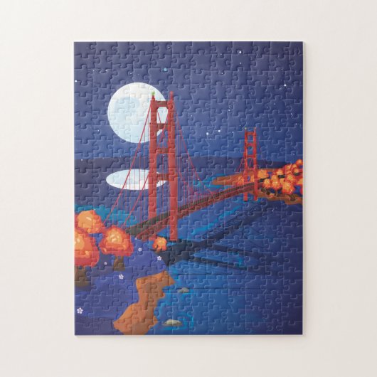 San Francisco Golden Gate Bridge Legpuzzel (Verticaal)