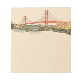 San Francisco Golden Gate Bridge Notitieblok
