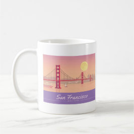 San Francisco Golden Gate Bridge Pastelreizen Koffiemok