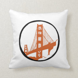 San Francisco, Golden Gate Bridge Pillow Kussen