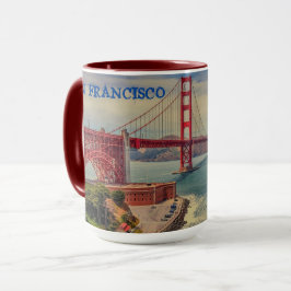 San Francisco Golden Gate Bridge Schilderachtig Mo Mok