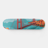 San Francisco Golden Gate Bridge Skateboard (Horizontaal)