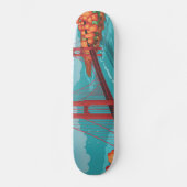 San Francisco Golden Gate Bridge Skateboard (Voorkant)